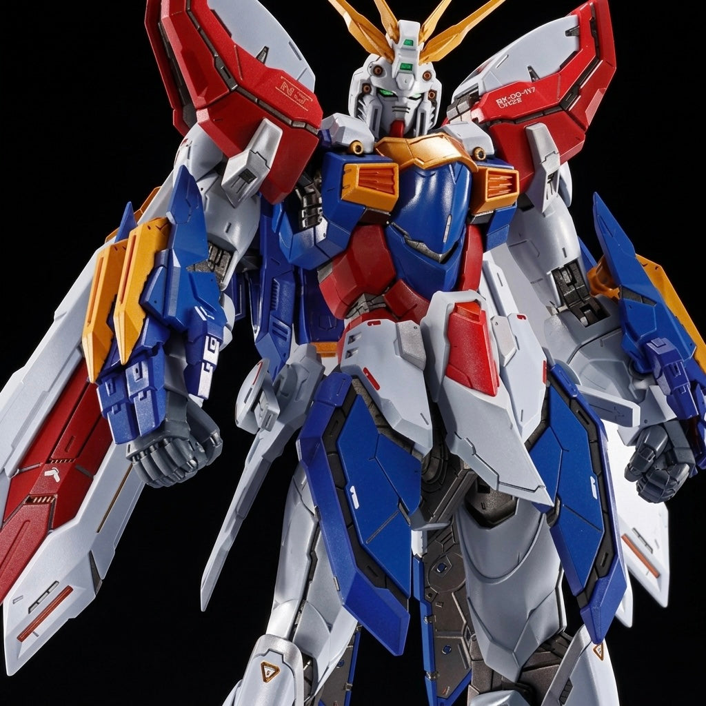 Mobile Fighter G Gundam Burning Gundam Second Metal Build Action Figure