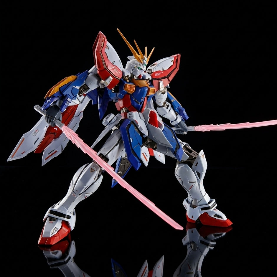 Mobile Fighter G Gundam Burning Gundam Second Metal Build Action Figure