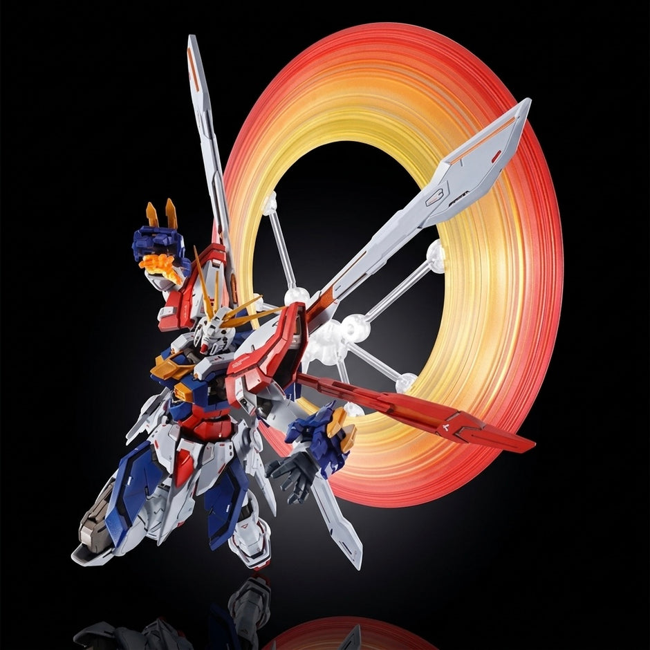 Mobile Fighter G Gundam Burning Gundam Second Metal Build Action Figure