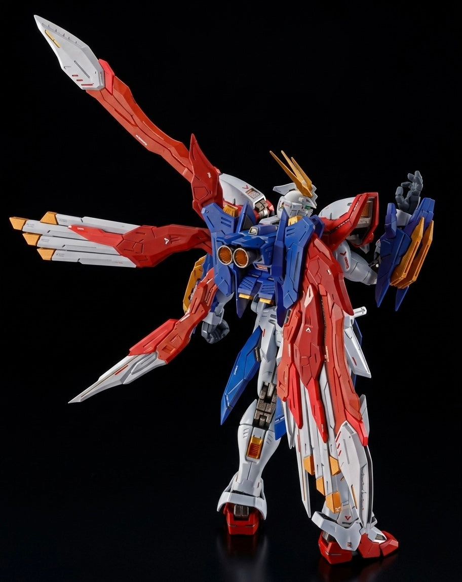 Mobile Fighter G Gundam Burning Gundam Second Metal Build Action Figure