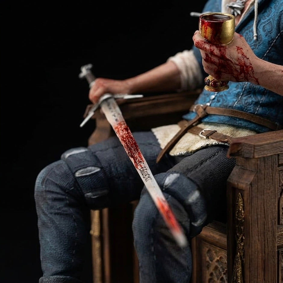 Witcher 3 Wild Hunt Geralt 1:6 Scale Resin Statue