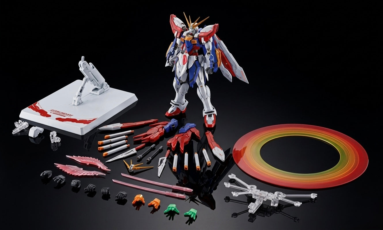 Mobile Fighter G Gundam Burning Gundam Second Metal Build Action Figure