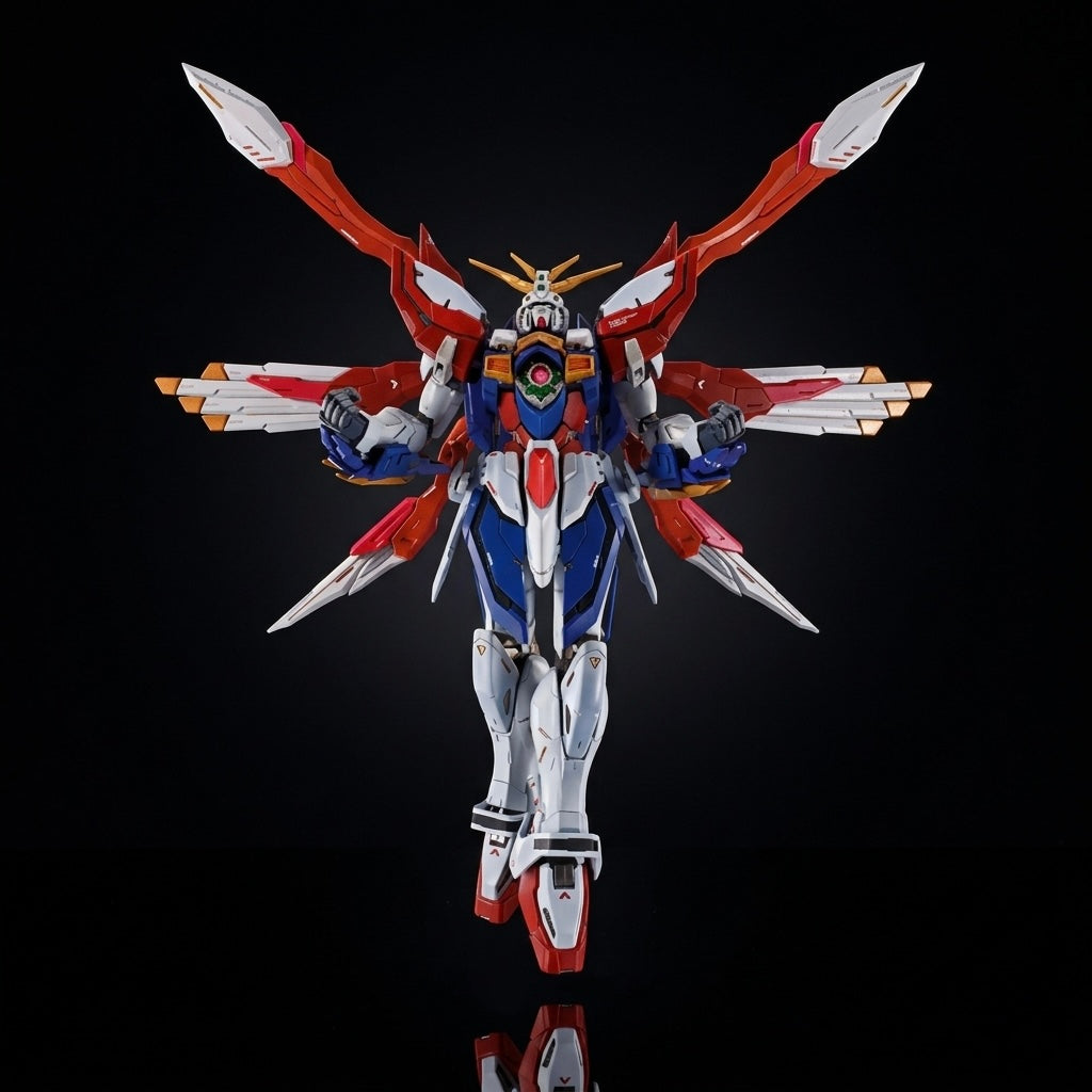 Mobile Fighter G Gundam Burning Gundam Second Metal Build Action Figure
