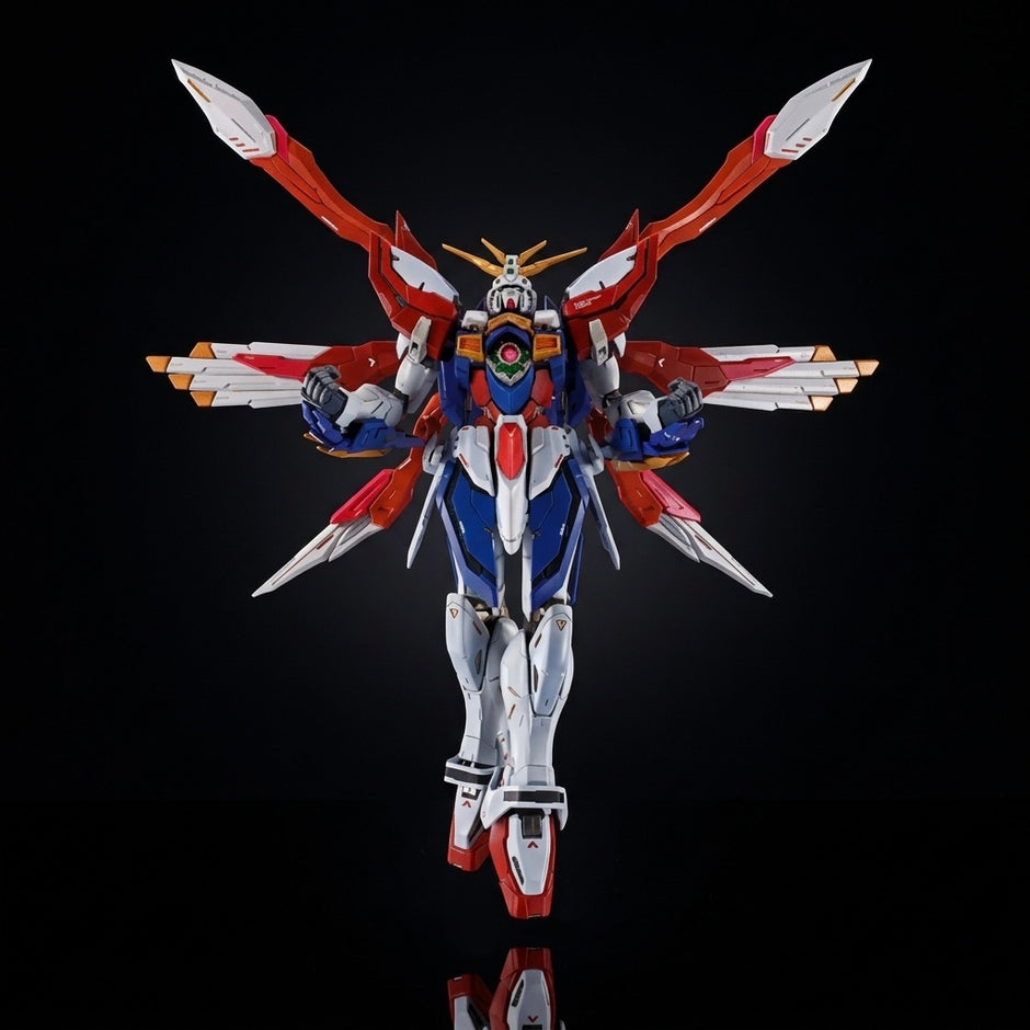 Mobile Fighter G Gundam Burning Gundam Second Metal Build Action Figure