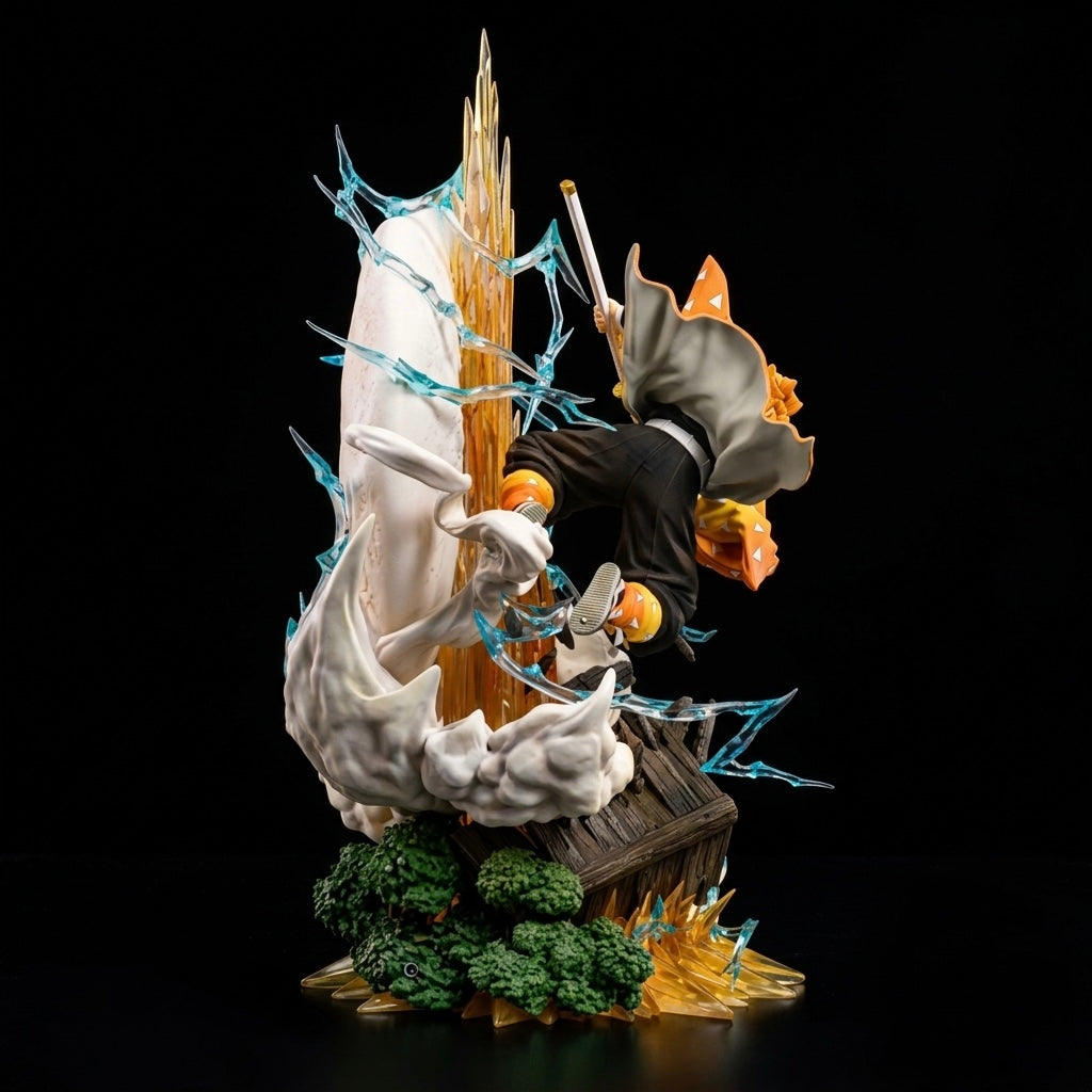 Demon Slayer Zenitsu Agatsuma Light-Up Resin 1:5 Scale Statue