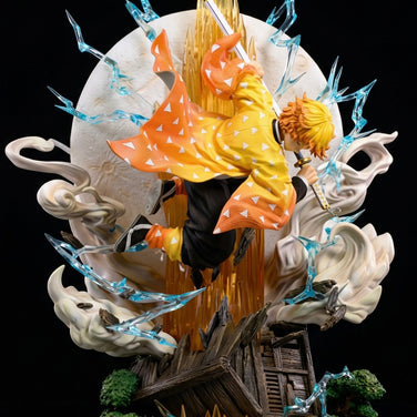 Demon Slayer Zenitsu Agatsuma Light-Up Resin 1:5 Scale Statue