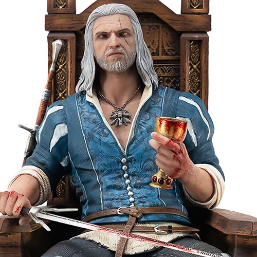 Witcher 3 Wild Hunt Geralt 1:6 Scale Resin Statue