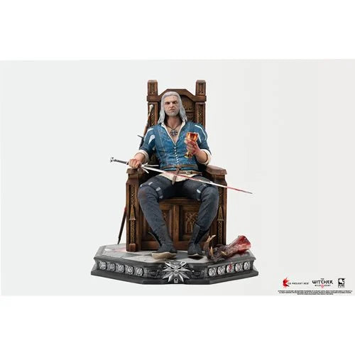 Witcher 3 Wild Hunt Geralt 1:6 Scale Resin Statue